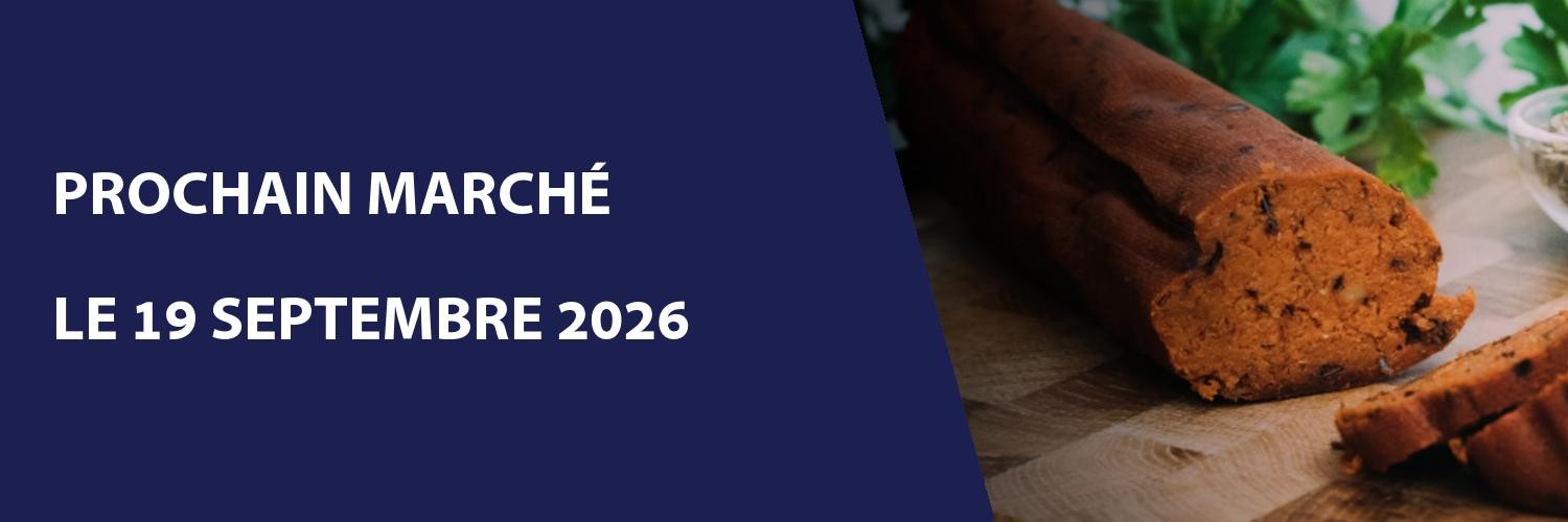PROCHAIN MARCHÉ AUX PAVILLONS SAUVAGES LE 19/09 DE 10H A 14H !