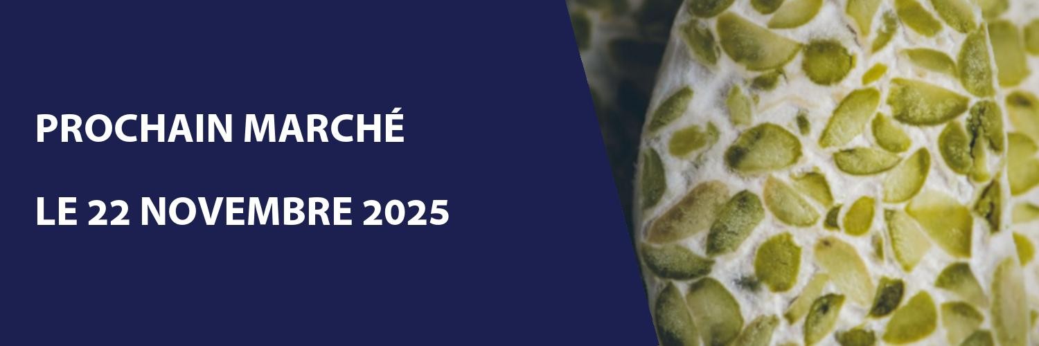 PROCHAIN MARCHÉ AUX PAVILLONS SAUVAGES LE 22/11 DE 10H A 14H !